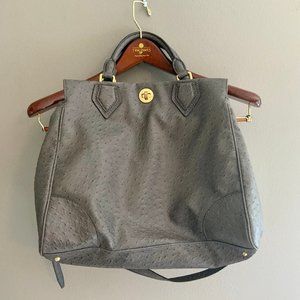 Marc by Marc Jacobs Ostrich Leather Satchel Bag